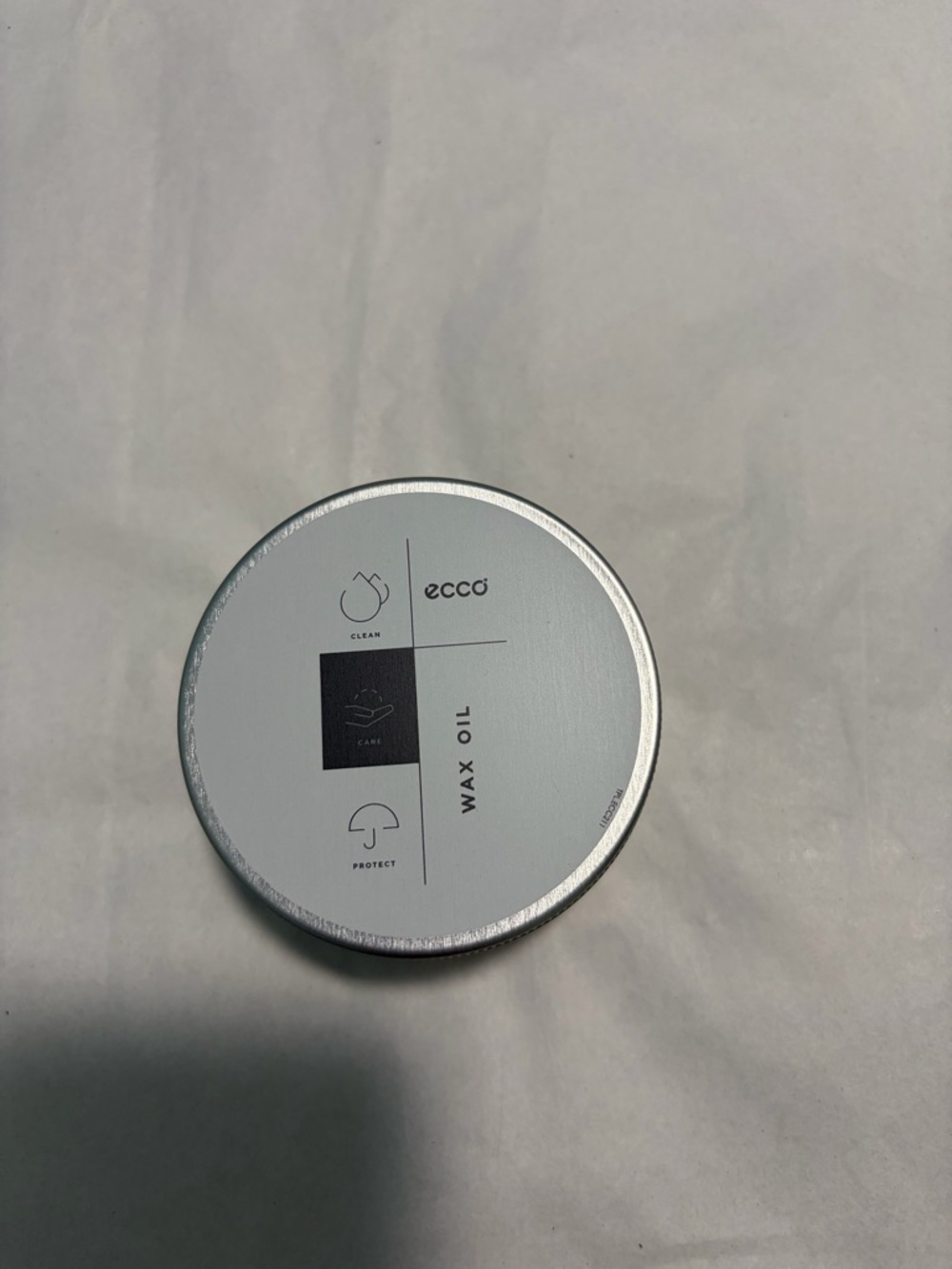 Ecco Wax Oil Tin - Yellow